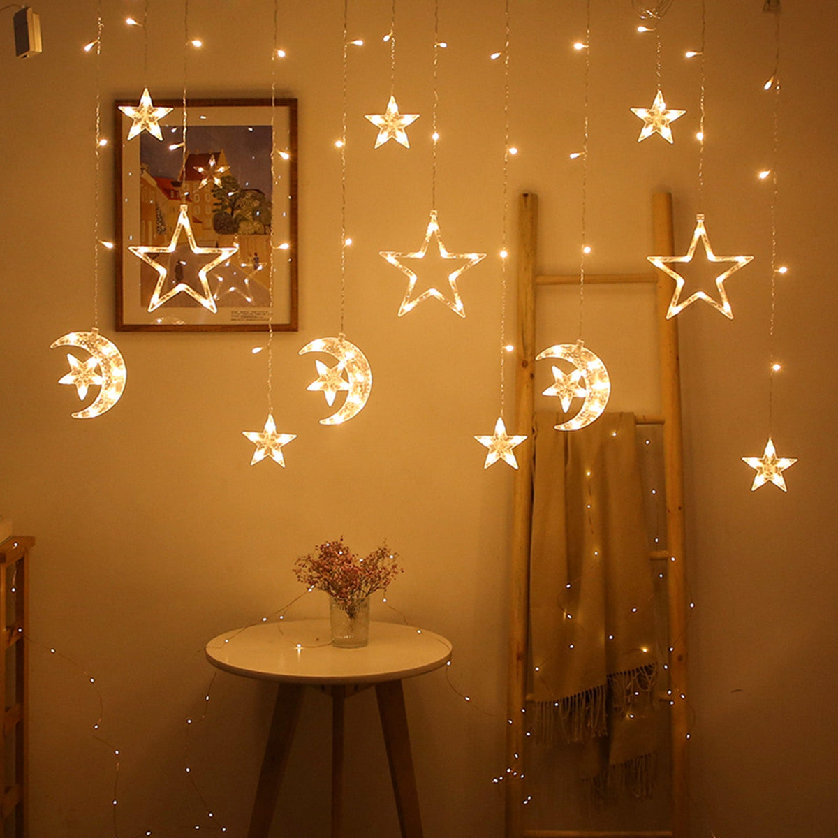 LED Curtain Icicle String Light 3M 126LEDs for Window and Party Decor view 4