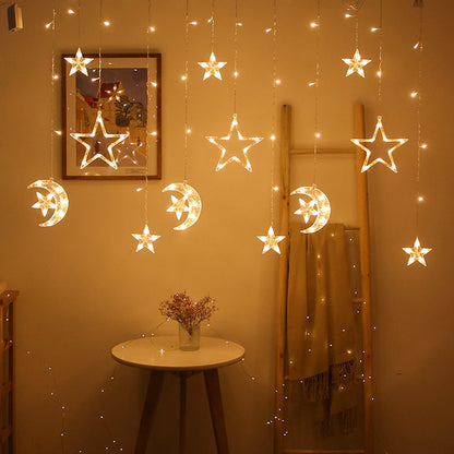 LED Curtain Icicle String Light 3M 126LEDs for Window and Party Decor view 4
