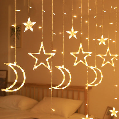 Waterproof LED Curtain Icicle String Light 3M 120LEDs for Window Decor