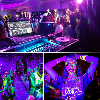 2.5M LED UV Black Strip Light for Parties Posters and Room Decor view 19