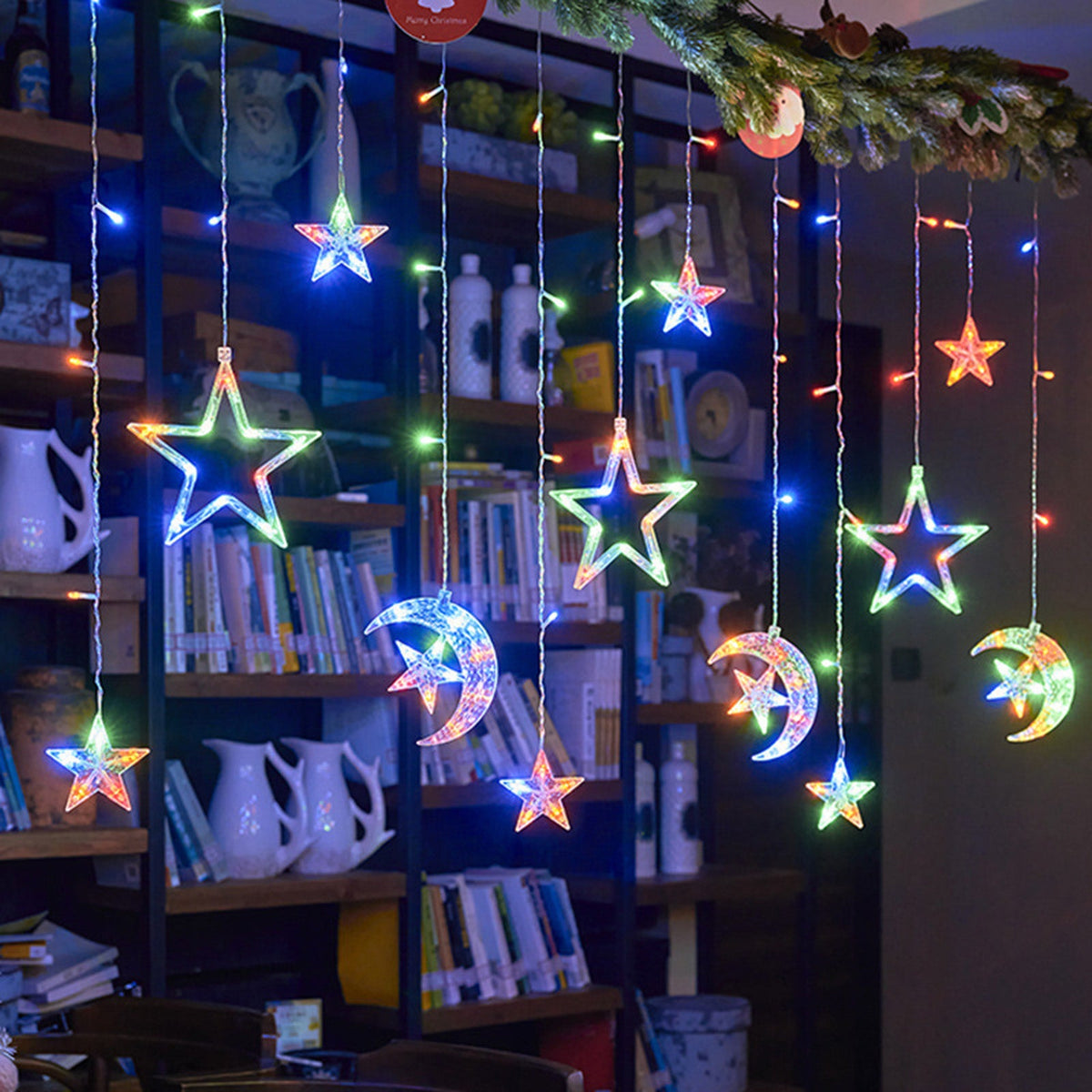 LED Curtain Icicle String Light 3M 126LEDs for Window and Party Decor view 8