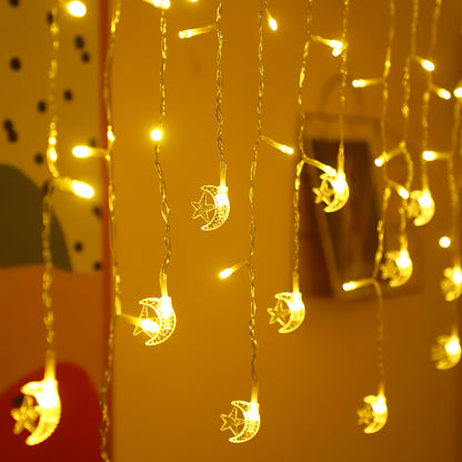 LED Curtain Icicle String Light 3M 96LEDs for Window and Party Decor view 8