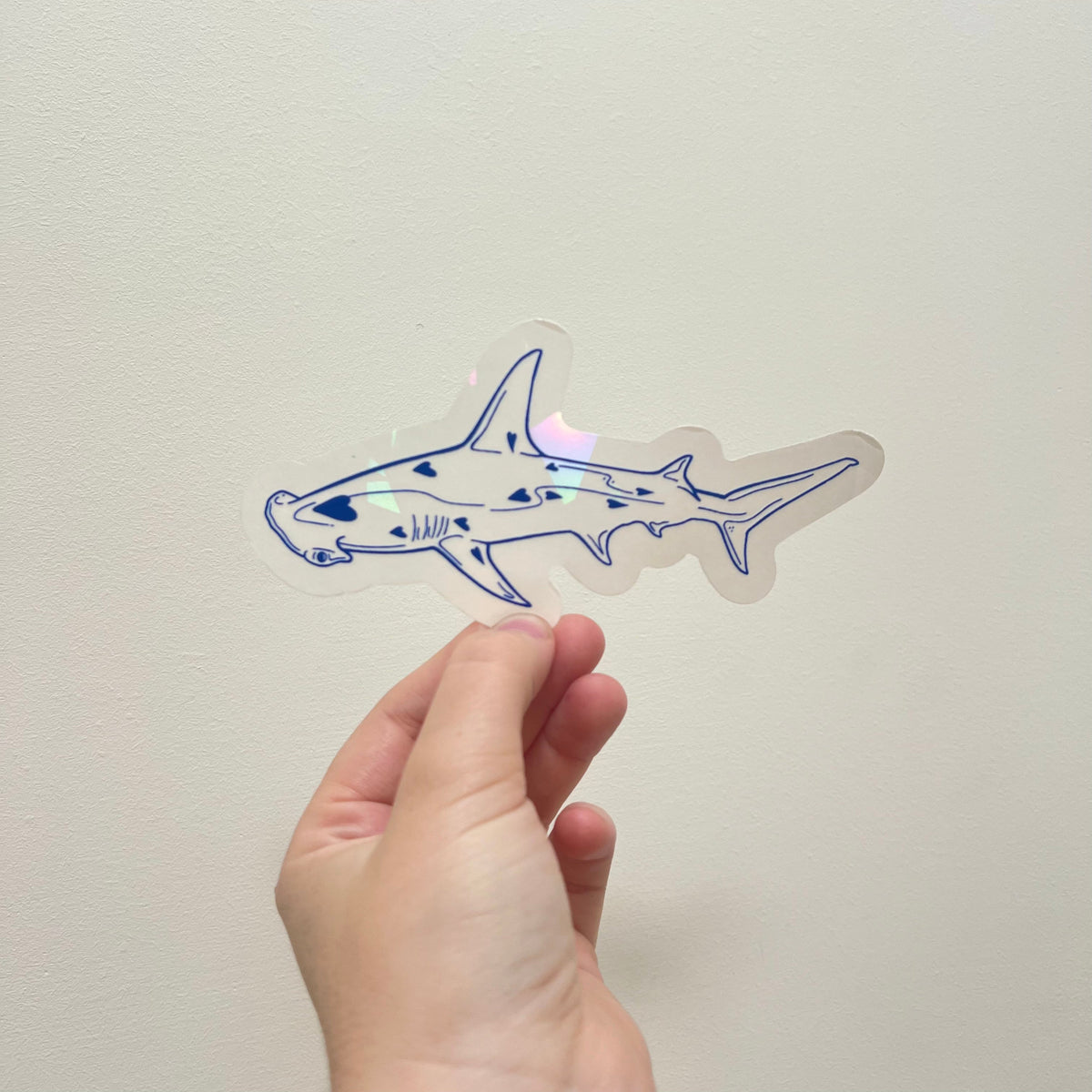 Shark Sun Catcher Sticker for Home Windows and Rainbow Decor view 2