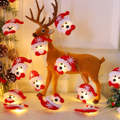 Christmas Pattern String Light 1.5M 10LEDs for Tree and Window Decor view 9