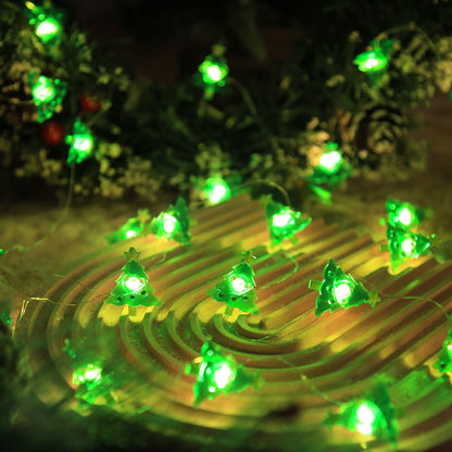Copper Wire LED String Lights Christmas Pattern for Bedroom Decor view 14