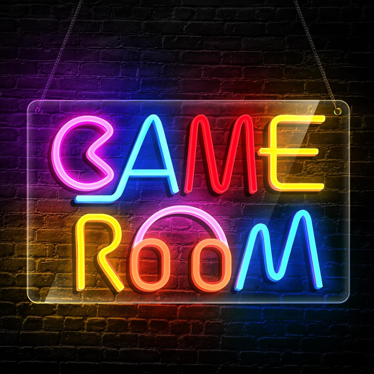Game Room Neon LED Signs for Gaming Setup Bar and Wall Decor