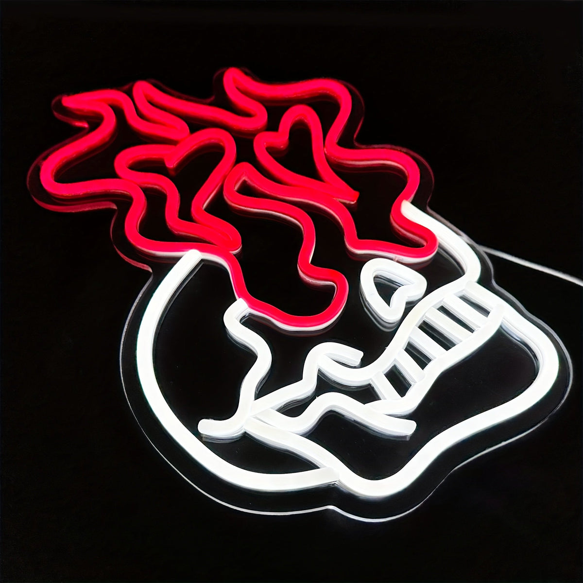 Skeleton Ghost LED Neon Light for Bedroom Bar and Wall Decor view 3