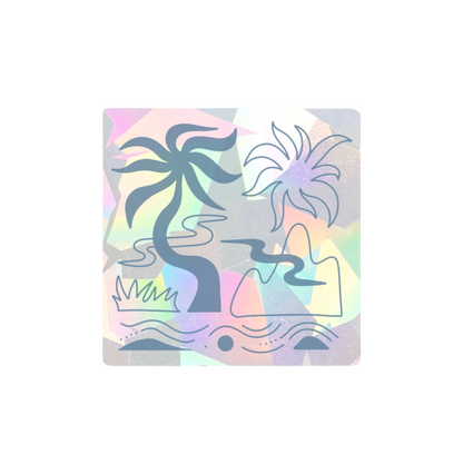 Oasis Sun Catcher Sticker for Home Windows and Rainbow Decor view 2