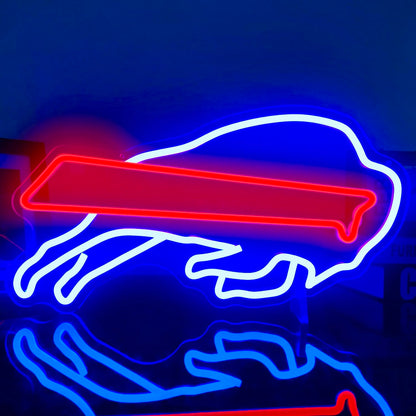 Football Neon Sign LED Lights for Bedroom Man Cave Football Club Bar view 2
