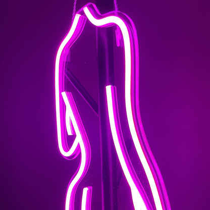 Lady Back Neon Sign Art Wall Lights for Bar Club Bedroom Decor view 4